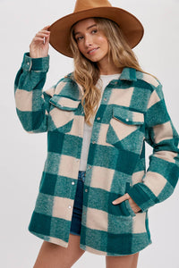 Charley Checkered Shacket