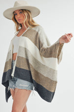 Zuri Poncho Cardigan