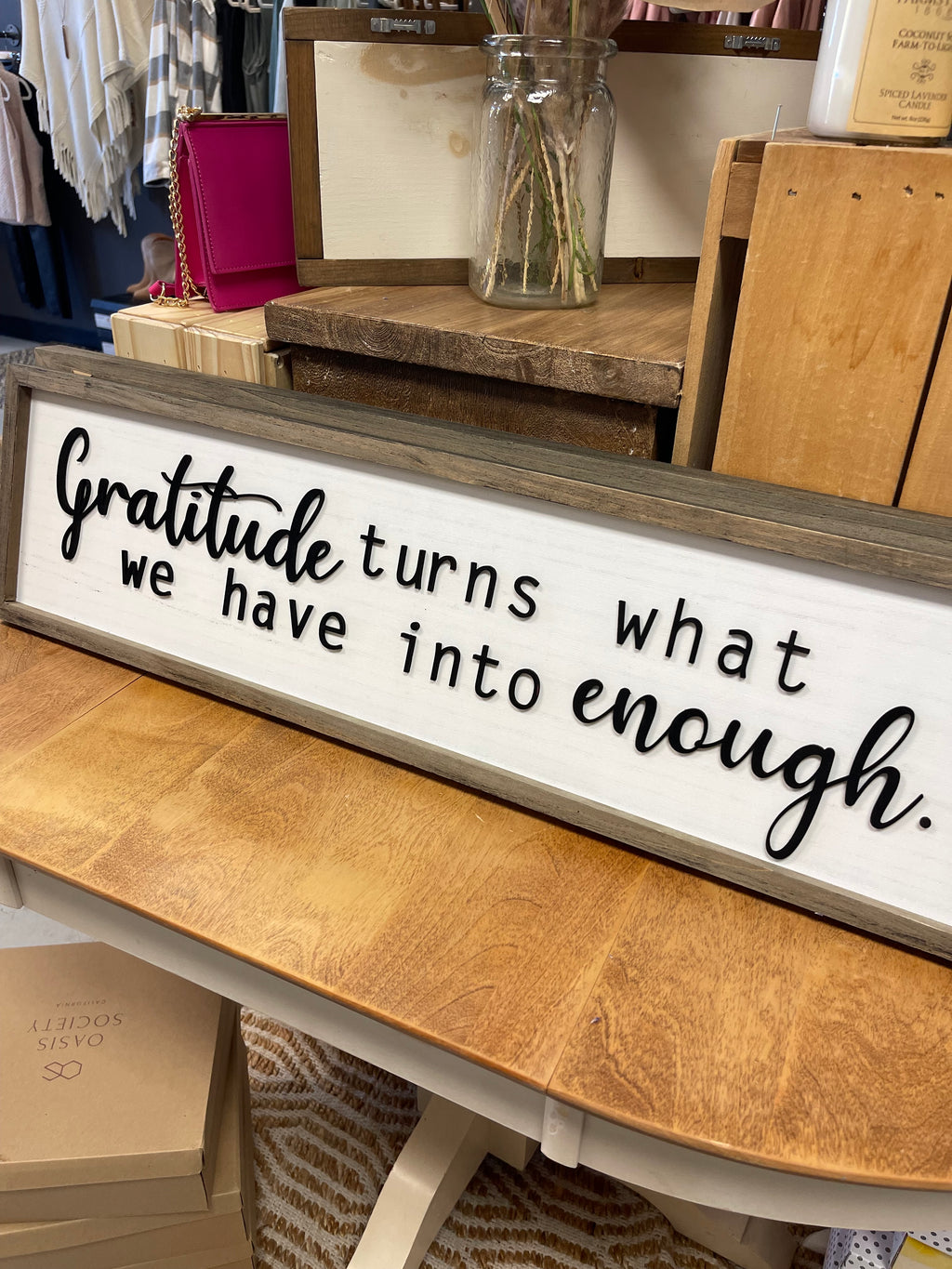 Gratitude is Enough