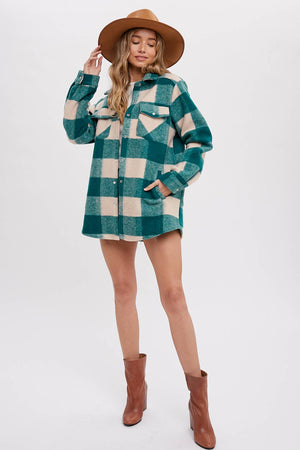 Charley Checkered Shacket