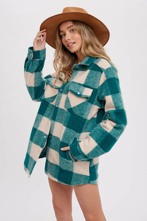 Charley Checkered Shacket